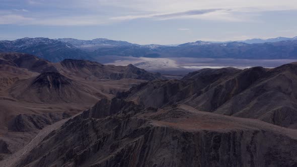 Last Chance Mountain Range - Aerial Hyper-lapse