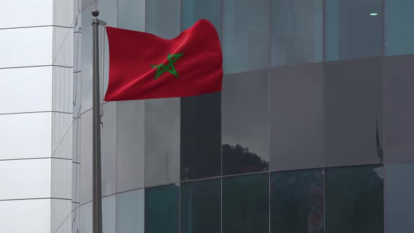 Morocco Flag Background 2K