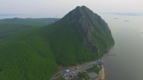 Drone View of the Rocky Mountain Sestra