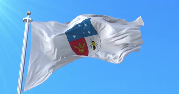 Colonia Department Flag, Uruguay