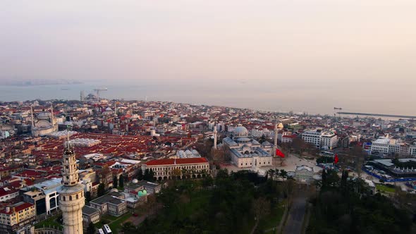 Istanbul City Sea