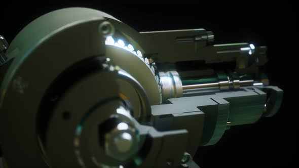 Metal Closeup Gear Box alt