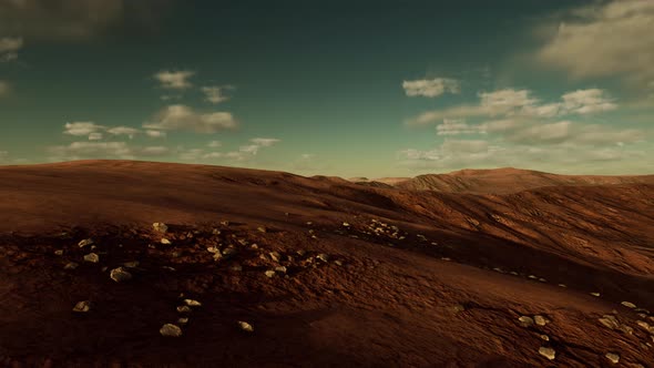 Beautiful Sand Dunes in the Sahara Desert at Sunset alt