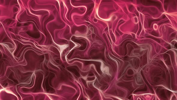Pink Color Shiny Abstract Smoke Liquid Animation