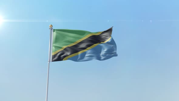 Tanzania Flag 