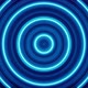 Hypnosis Blue Light Circle Waves Loop - VideoHive Item for Sale