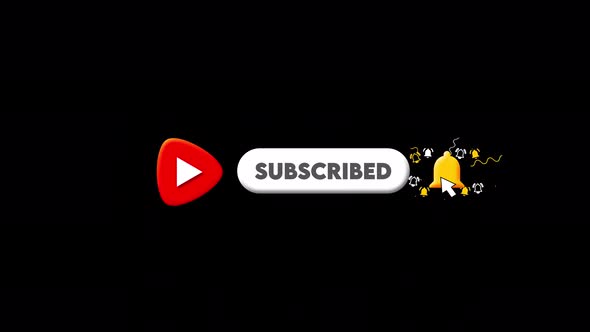 Beautiful Subscribe Button Animation v3 alt