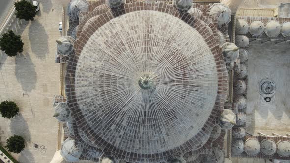 Dome Of Mosque In Adana