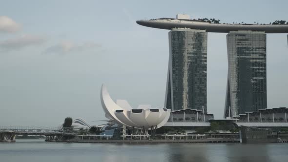 Singapore Cityscape with Marina Bay Sands