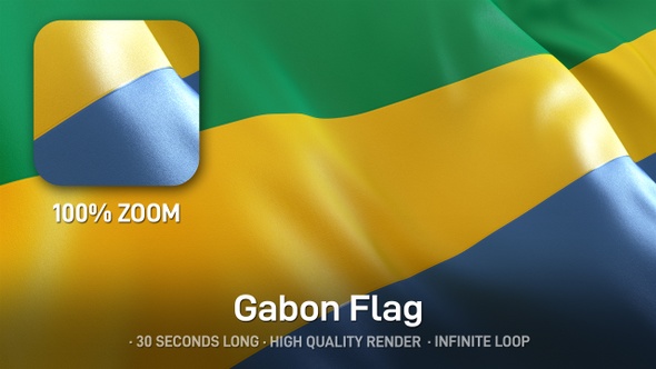 Gabon Flag