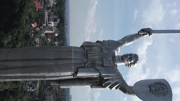 Motherland Monument in Kyiv Ukraine