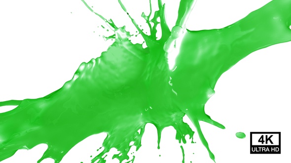 Green Paint Drops Splash V5 alt