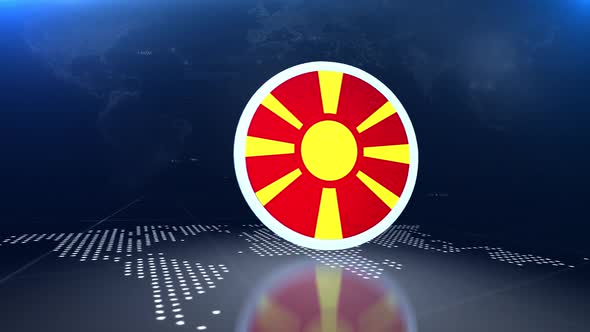 Macedonia Flag Transition