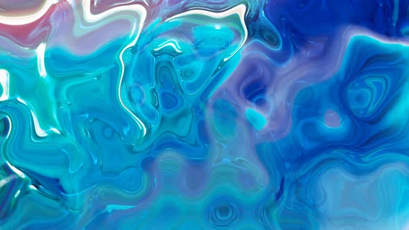 Abstract colorful liquid wave Acrylic texture with marbling background