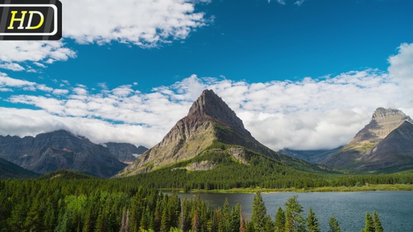 Mountain in Glacier National Park