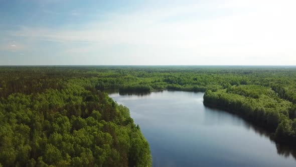 Beautiful Landscape Of Lake Kostovye 13