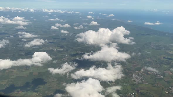 flying above the clouds, aircraft, travel