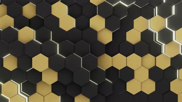 Honeycomb Background 4K