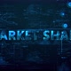 Market Share Digital Data Text 4k  - VideoHive Item for Sale