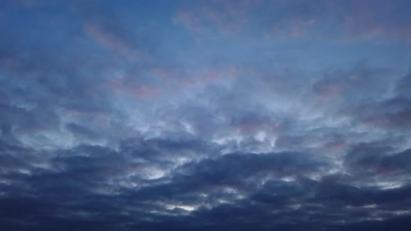 Day to night 4K Time lapse, beautiful sky with clouds background, Sky with clouds weather nature clo