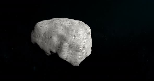 Epimetheus Orbiting in the Outer Space alt