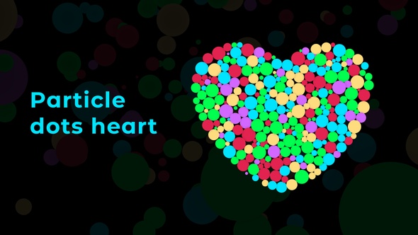 Particle Dots Heart