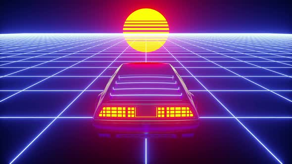 4k Retrowave Loop