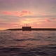 Submarine Floating in Ocean at Sunset 4k - VideoHive Item for Sale