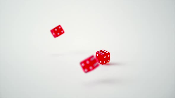 Throwing dice, Slow Motion