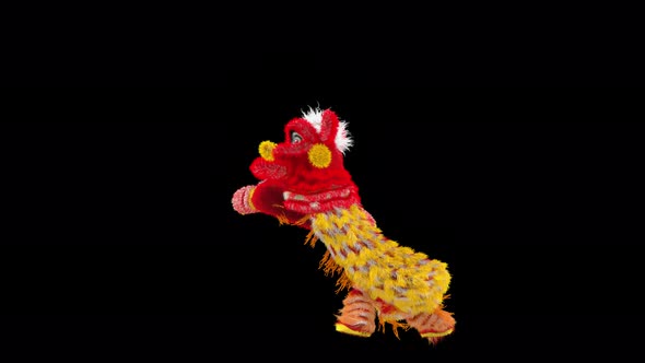 38 Chinese New Year Lion Dancing 4K