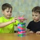 Boys Play a Game of Jenga At Home Quarantine - VideoHive Item for Sale