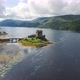 Aerial Video Of Eilean Donan Castle In Scotland - VideoHive Item for Sale