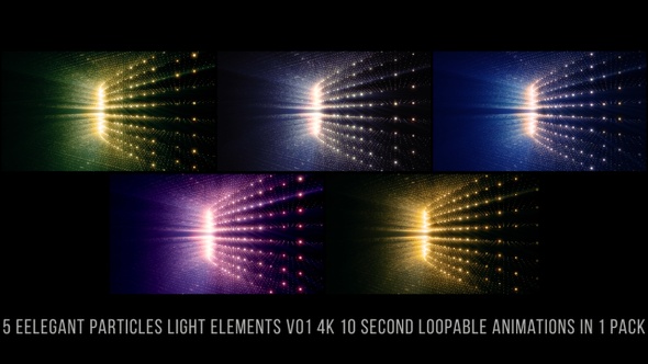 Eelegant Particle Lights Pack V01