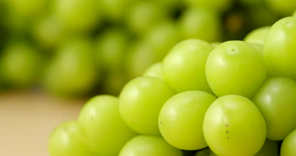 Fresh ripe Green grape