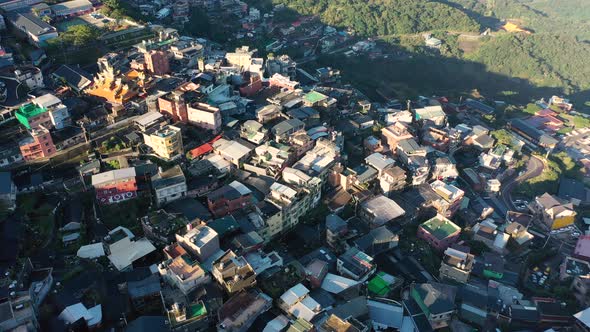 Jiufen, also spelled Jioufen or Chiufen.