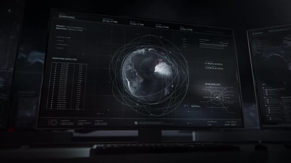 Surveillance Software with Access to Military Satellites. Analyzing Morocco. UI alt