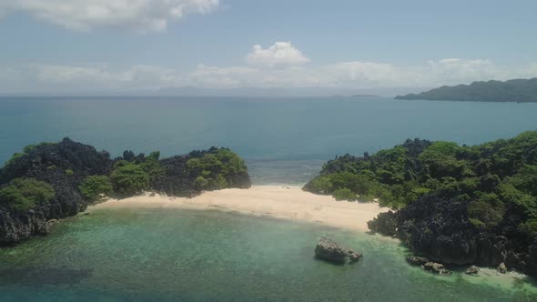 Seascape Caramoan Islands Camarines Sur Philippines