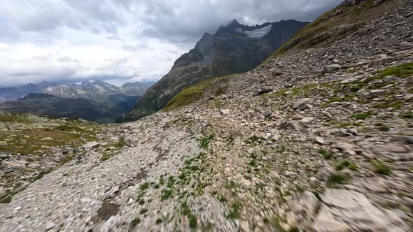 Switzerland Susten Pass Mountain Pass in the Swiss Alps