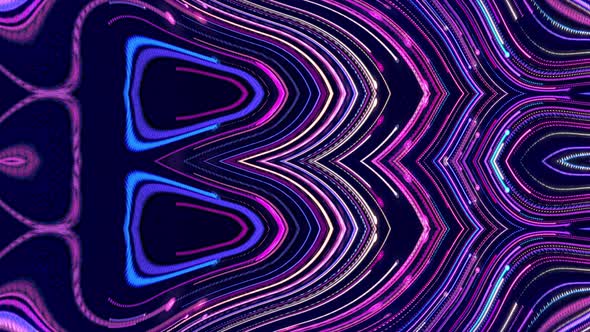 Abstract Organic Wavy Lines 4K 02