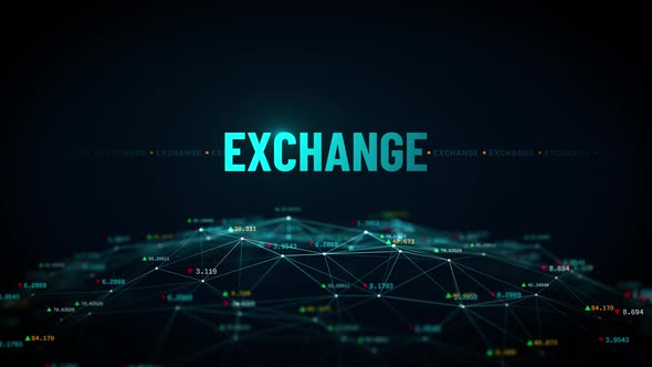 Exchange Digital Globe Animation 4K