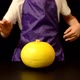 a Child Turns a Pumpkin - VideoHive Item for Sale