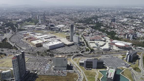 Drone View Center Puebla
