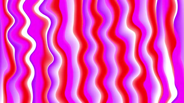 Abstract Liquid Gradient Surface Purple Smooth Wavy Background Animation
