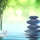 Zen stones with bamboo and water loop 4K - VideoHive Item for Sale