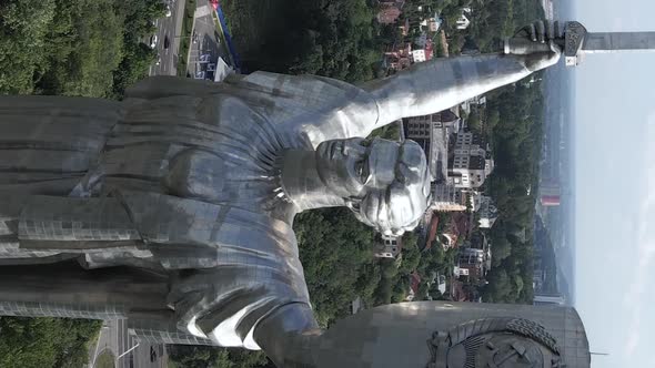 Motherland Monument in Kyiv Ukraine