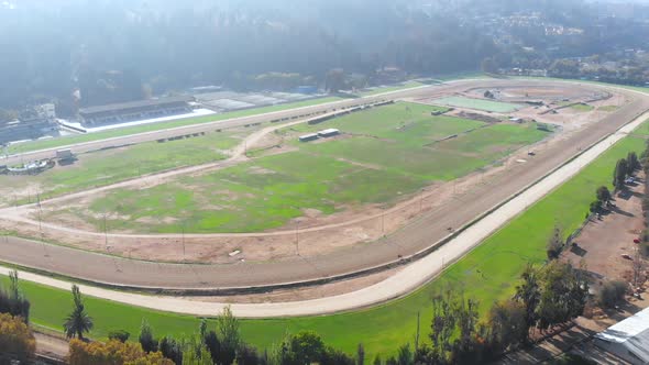 Hippodrome, Valparaiso Sporting Club (Vina del Mar, Chile) aerial view