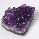 Natural Amethyst Druzy Spin on the White Background - VideoHive Item for Sale