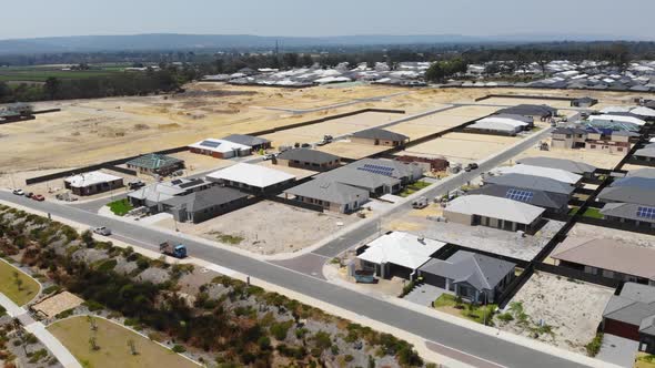 Aerial View of a Suburb