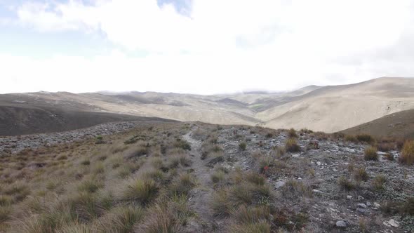 Colombian Paramo Santurban wide Shot