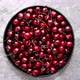 Sweet Fresh Cherry on a Plate on a Stone Background - VideoHive Item for Sale